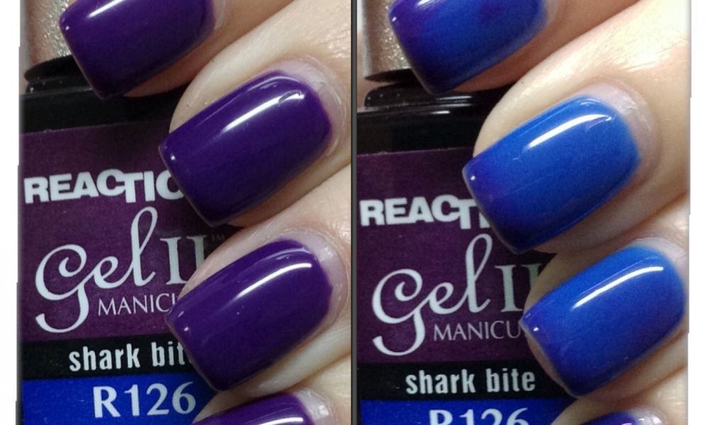 Gel II Reaction Polish – Shark Bite – Swatches and Review