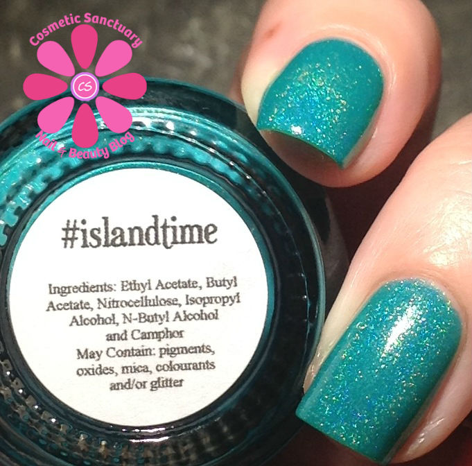 islandtime artificial lighting closeup