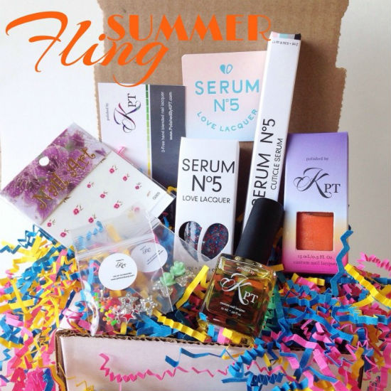 Polished by KPT & Serum No. 5 Summer Fling Collaboration Box