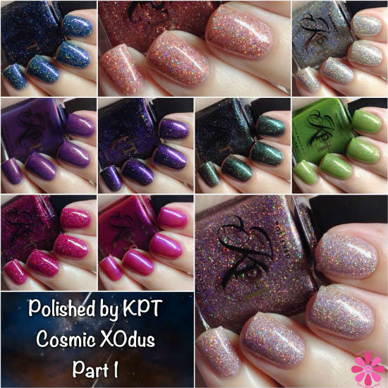Polished by KPT Cosmic XOdus Part 1 Collection Swatches & Review