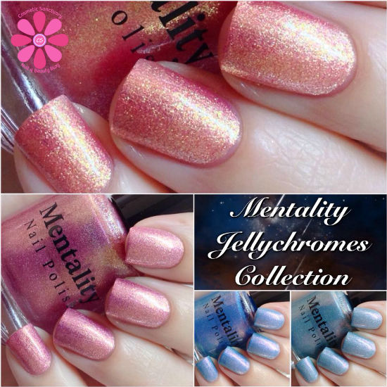 Mentality Nail Polish Jellychomes Collection Swatches & Review