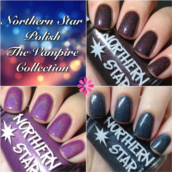 Northern Star Polish The Vampire Collection Swatches & Review