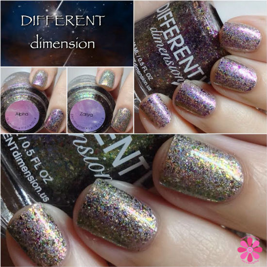 DIFFERENT dimension Shooting Star Series Alpha & Zarya Swatches & Review