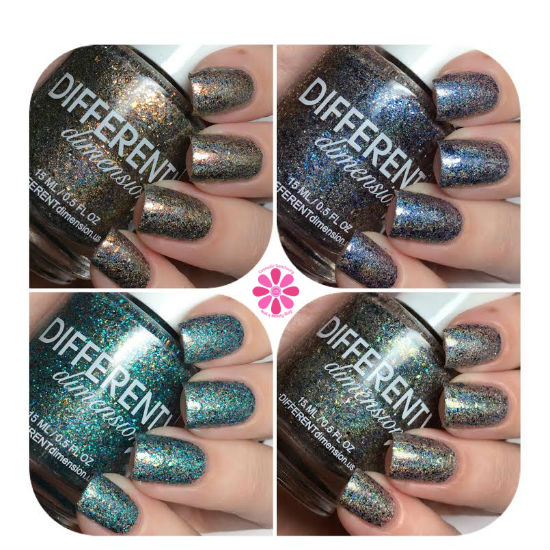 DIFFERENT dimension Shooting Star Series Hercules, Lyra, Aquila & Sagitta Swatches & Review